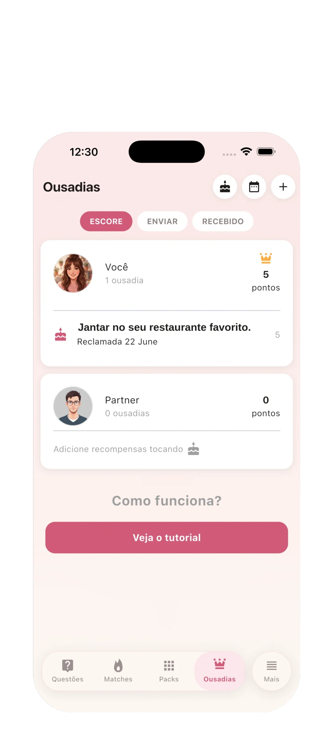 Envie Ousadias – brinque com seu par